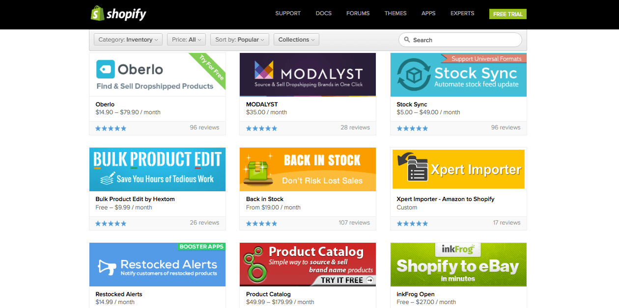 ecommerce inventory management software Shopify