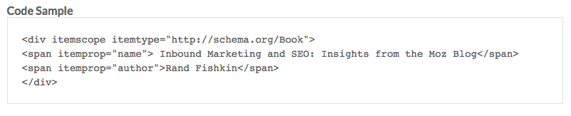 schema markup code sample