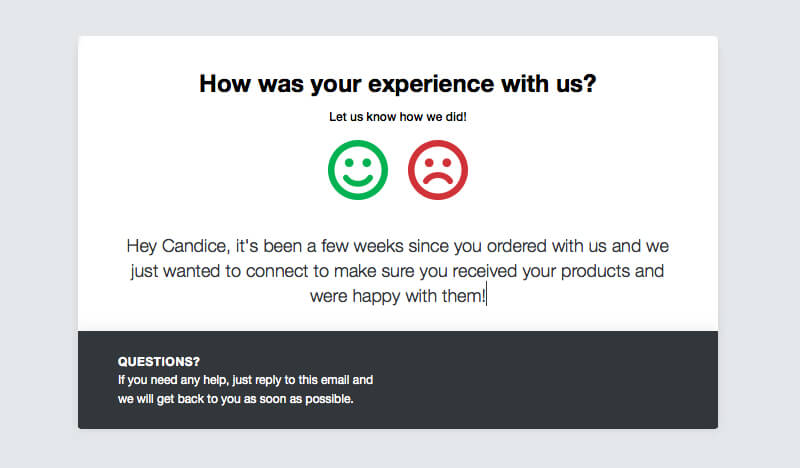 follow-up email ecommerce customer retention strategy development