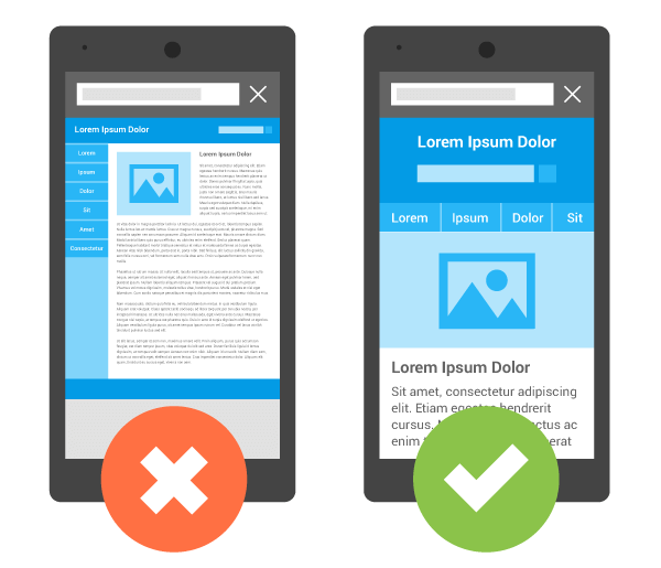 mobile friendly web design requirements Google technical SEO for ecommerce - Blue Stout