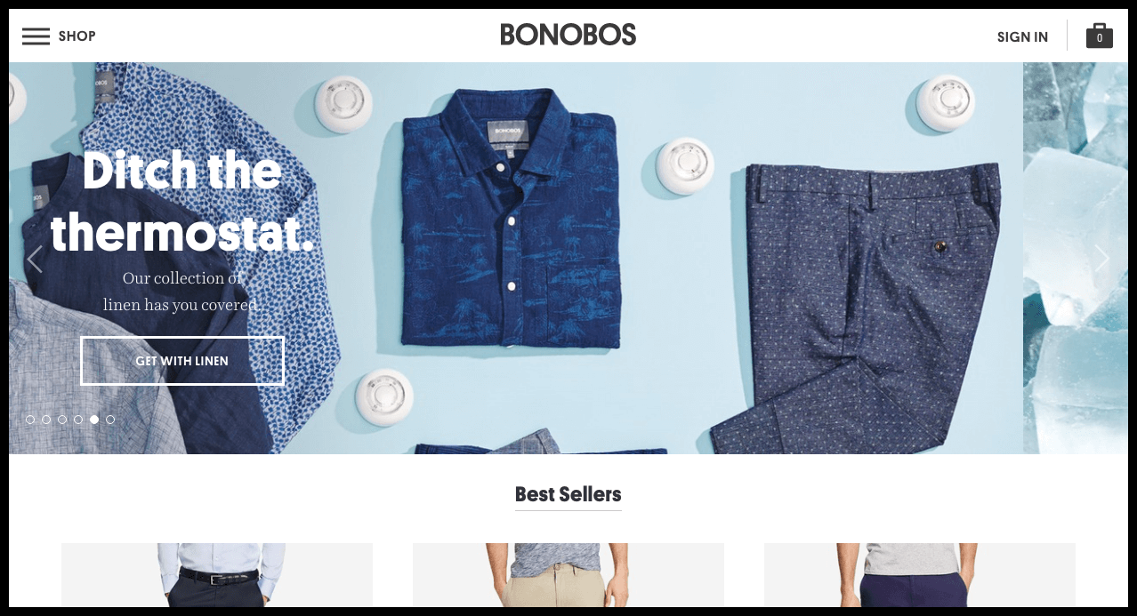 Bonobos Spree Commerce ecommerce platform