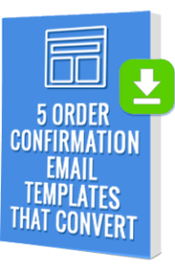 5 order confirmation email templates that convert