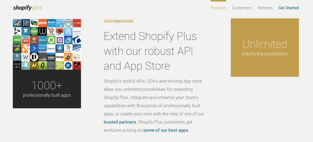 Shopify Plus app store